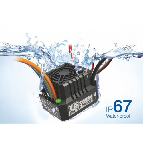 SkyRC TORO TS120W Regulator Wodoodporny 120A bezszczotkowy ESC