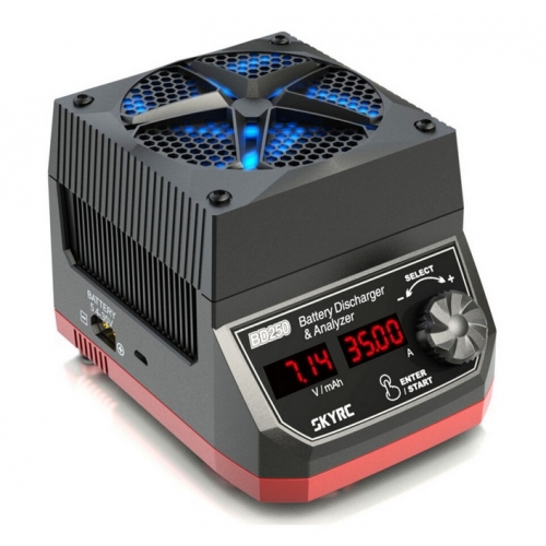 SkyRC BD250 Rozładowywarka i Tester akumulatorów 250W / 35A