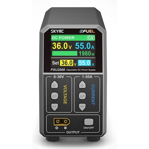 SkyRC eFuel PSU2000 Zasilacz regulowany 1980W / 55A 8-36V