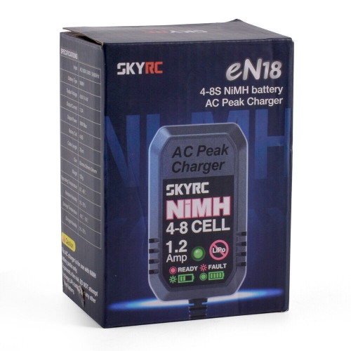 SkyRC eN18 NiMH Peak Charger 4-8S 1.2A 18W