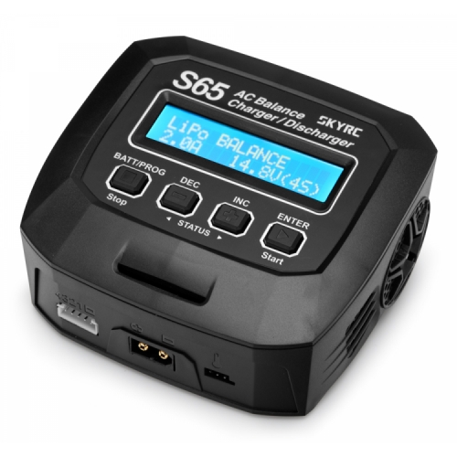 SkyRC S65 Ładowarka z Balanserem 65W 6A 2-4S 230V AC