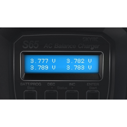 SkyRC S65 Ładowarka z Balanserem 65W 6A 2-4S 230V AC